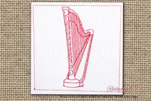 Pedal Harp Instrument