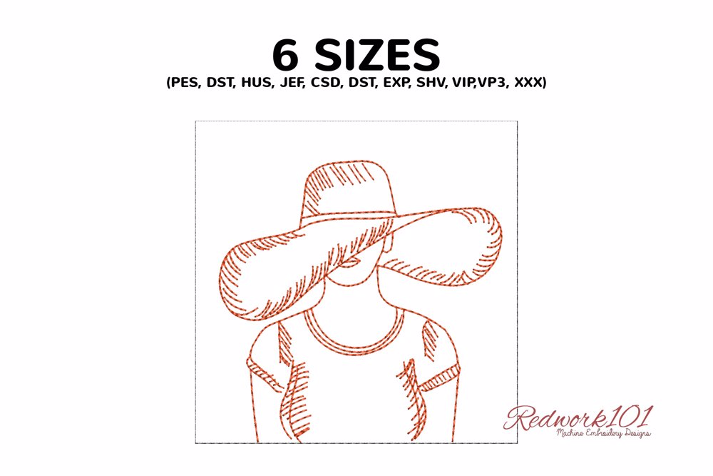 Face Covered with Hat Fashion
