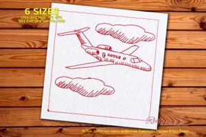 Jet Plane Flying Up