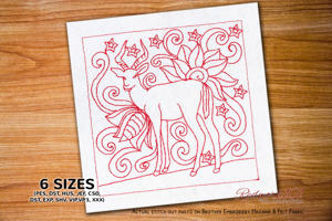 Pleasant Antelope Abstract Pattern