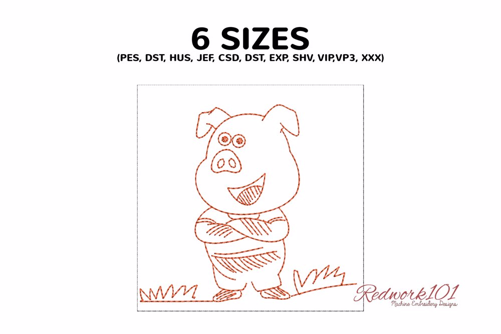 Cute Cartoon Pig