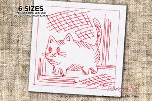 Doodle Tabby Cat