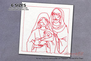 Holy Family Nativity Scene