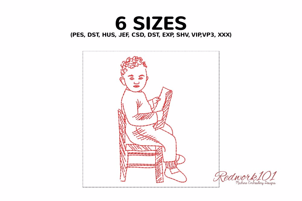 Boy Reading Book