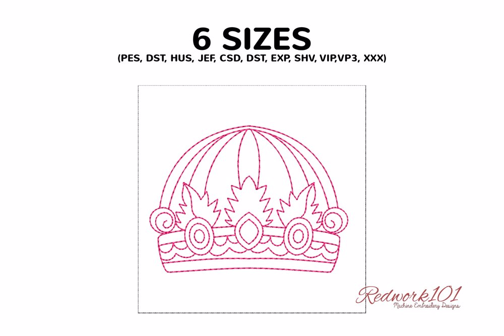 Beautiful crown with jewels