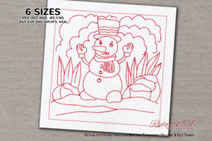 Attractive Snowman With Hand Gloves