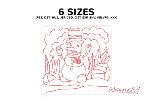 Attractive Snowman With Hand Gloves