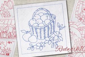 Fruits in Woven Basket