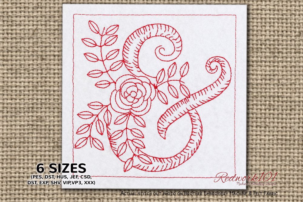 Abstract Patterned Ampersand Design
