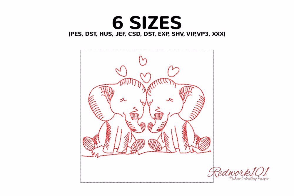 Two Elephants in Love