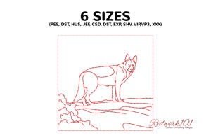 Big German Shepherd Dog