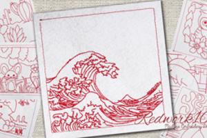 The Great Wave off Kanagawa by Hokusai