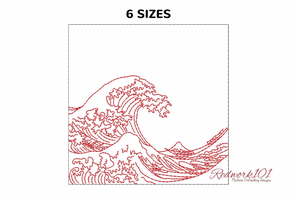 The Great Wave off Kanagawa by Hokusai