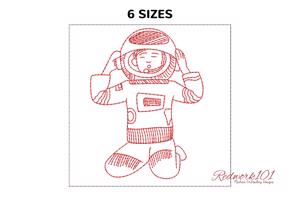 Astronaut Sitting