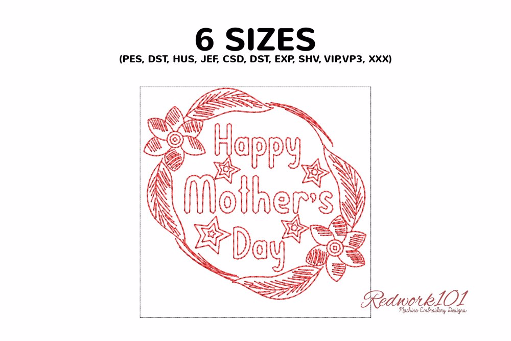 Floral Frame Mother's Day