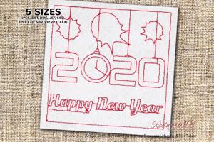 New Year Clock 2020
