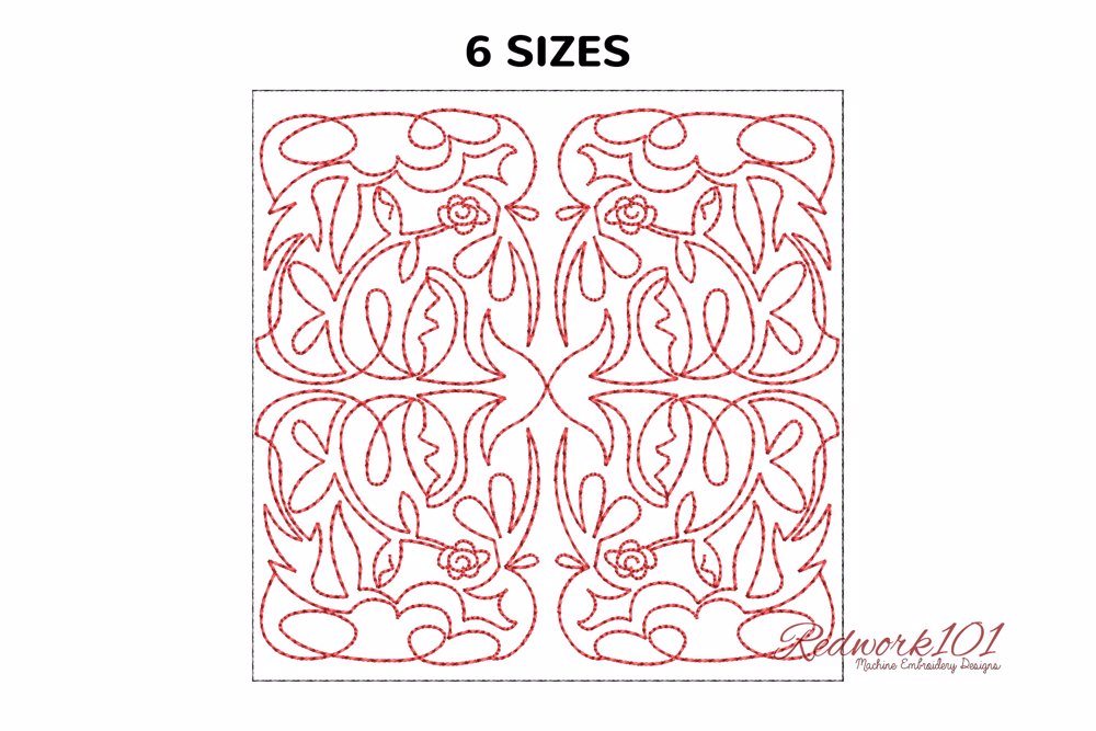 Seamless Interlocking Quilting Pattern