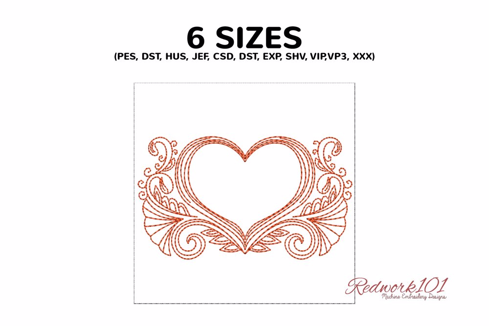 Abstract Heart Pattern