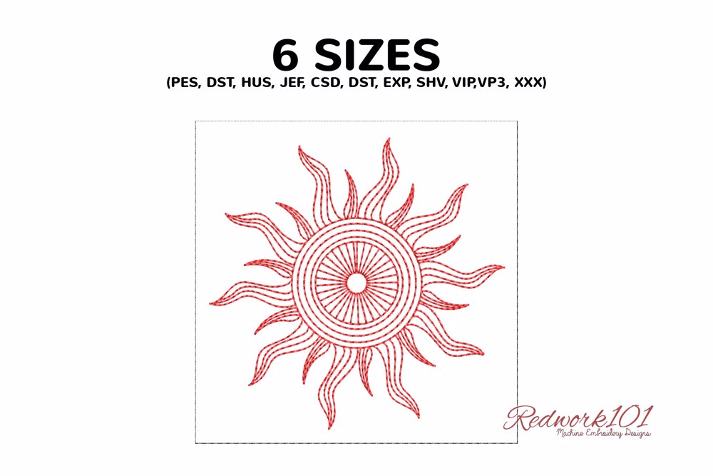 Sun Mandala Pattern