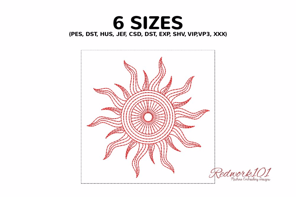 Sun Mandala Pattern