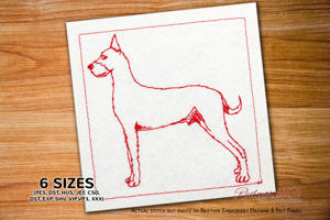 Great Dane Profile View