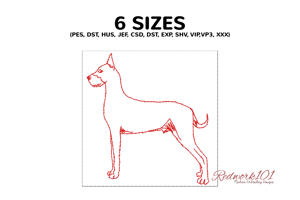 Great Dane Profile View