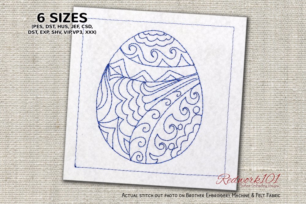 Mandala Easter Egg Pattern
