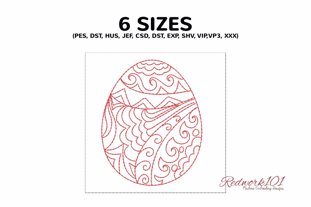 Mandala Easter Egg Pattern