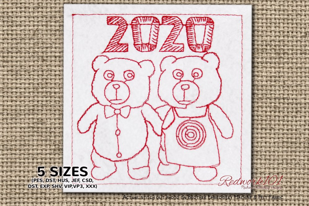 Teddy Bears - Happy New Year 2020