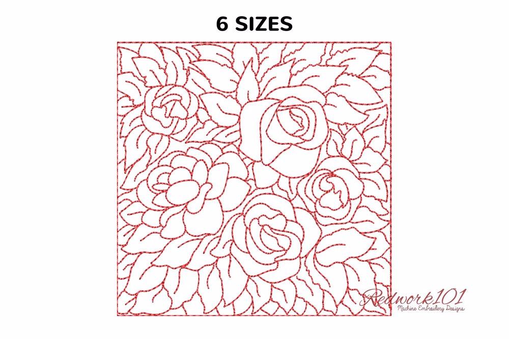 Seamless Rose Flower Pattern