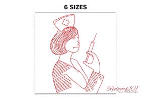 Nurse with Injection