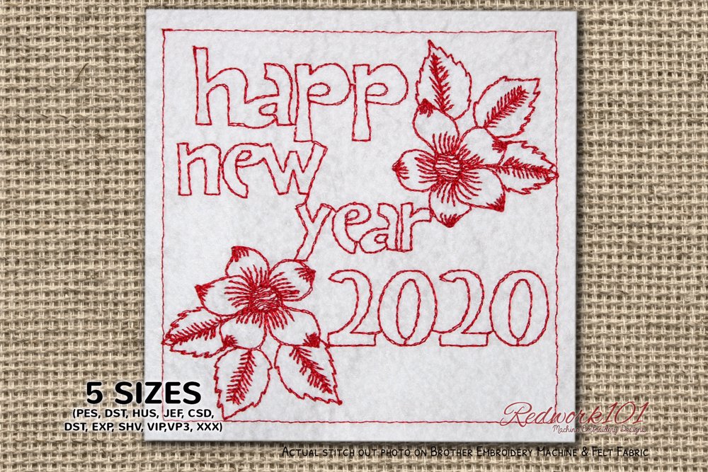 Flowers - Happy New Year 2020