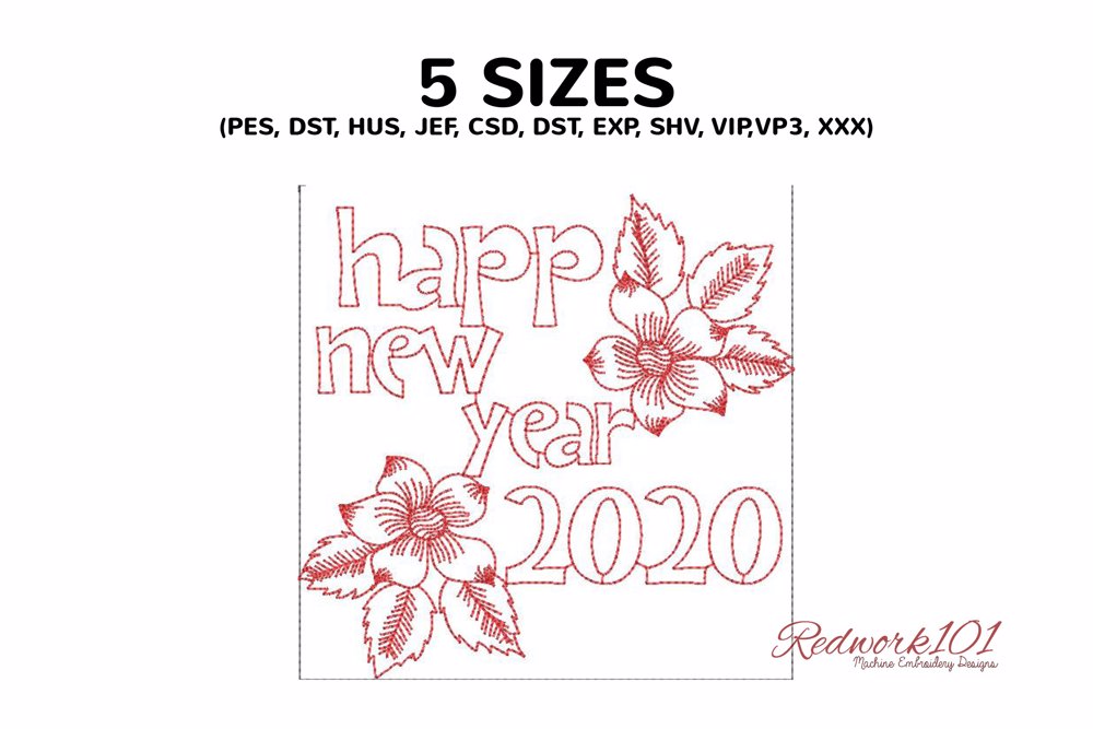 Flowers - Happy New Year 2020