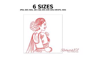 Indian Women in Saree