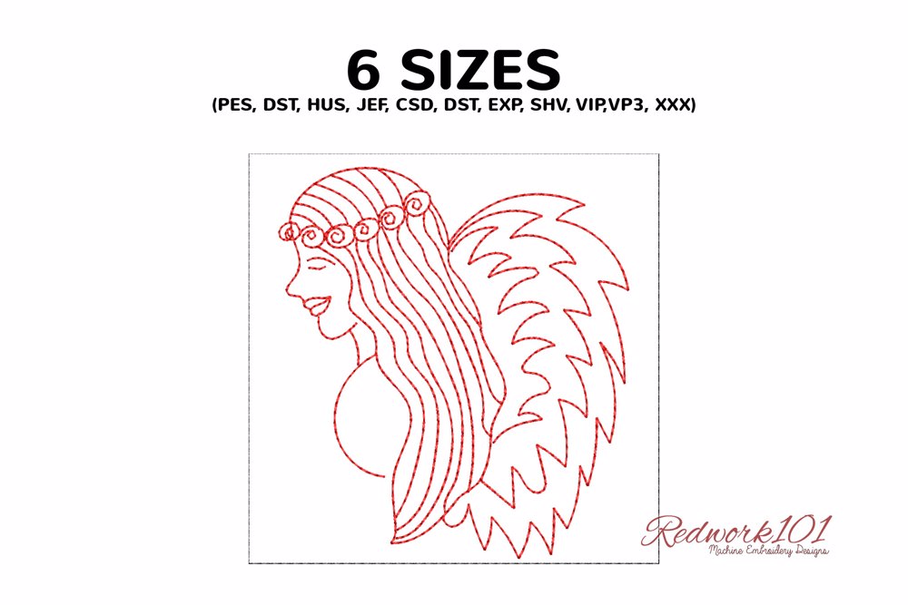 Girl with wings virgo symbol