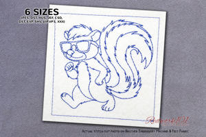 Skunk with Cool Shades