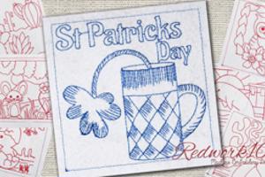 St.Patrick's Day Beer Glass