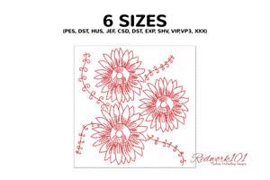 Sun Flower Pattern