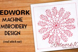 Snowflake Bluework