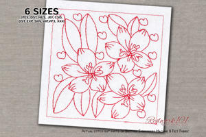 Lovely Fall Crocus Flower With Hearts