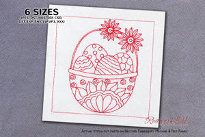 Pleasant Easter Egg Basket