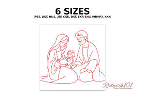 Holy Family Nativity Scene