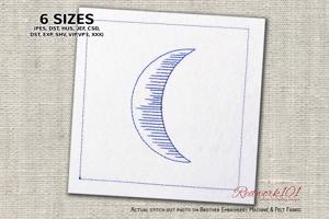 Waxing crescent moon