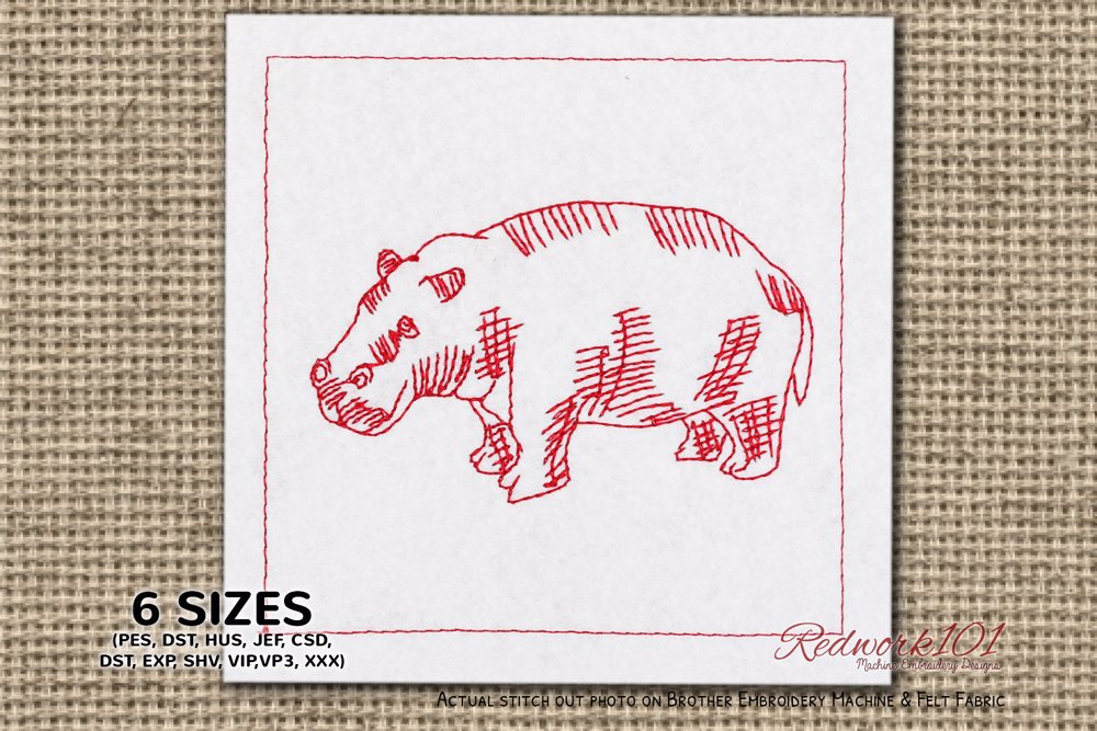 Large Male Hippopotamus