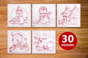 Christmas Bundle Set V - 30 Patterns