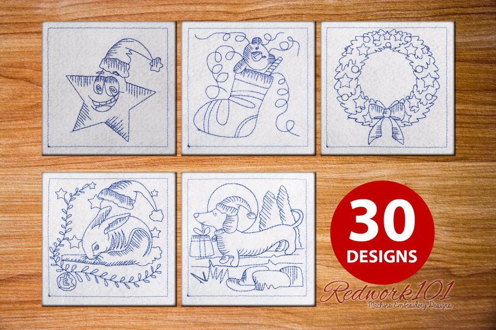 Christmas Bundle Set V - 30 Patterns