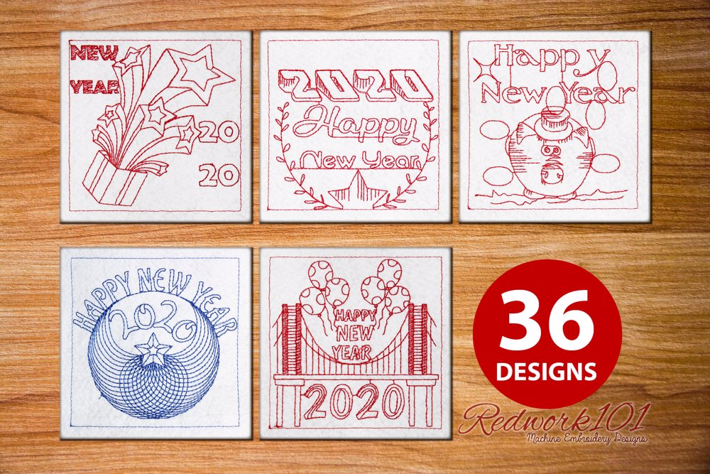 New Year 2020 Bundle II - 36 Patterns