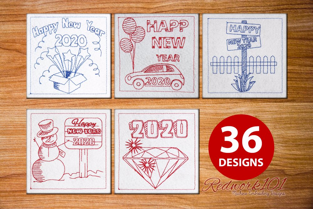 New Year 2020 Bundle II - 36 Patterns