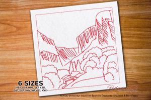 Mountain Landscape in Swiss Alps