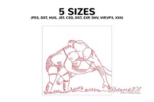 African Wrestling